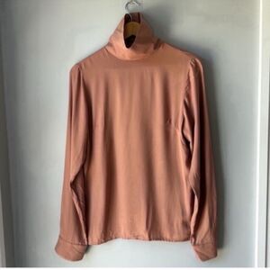 Jesse Kamm Blouse Terracotta Stack Small